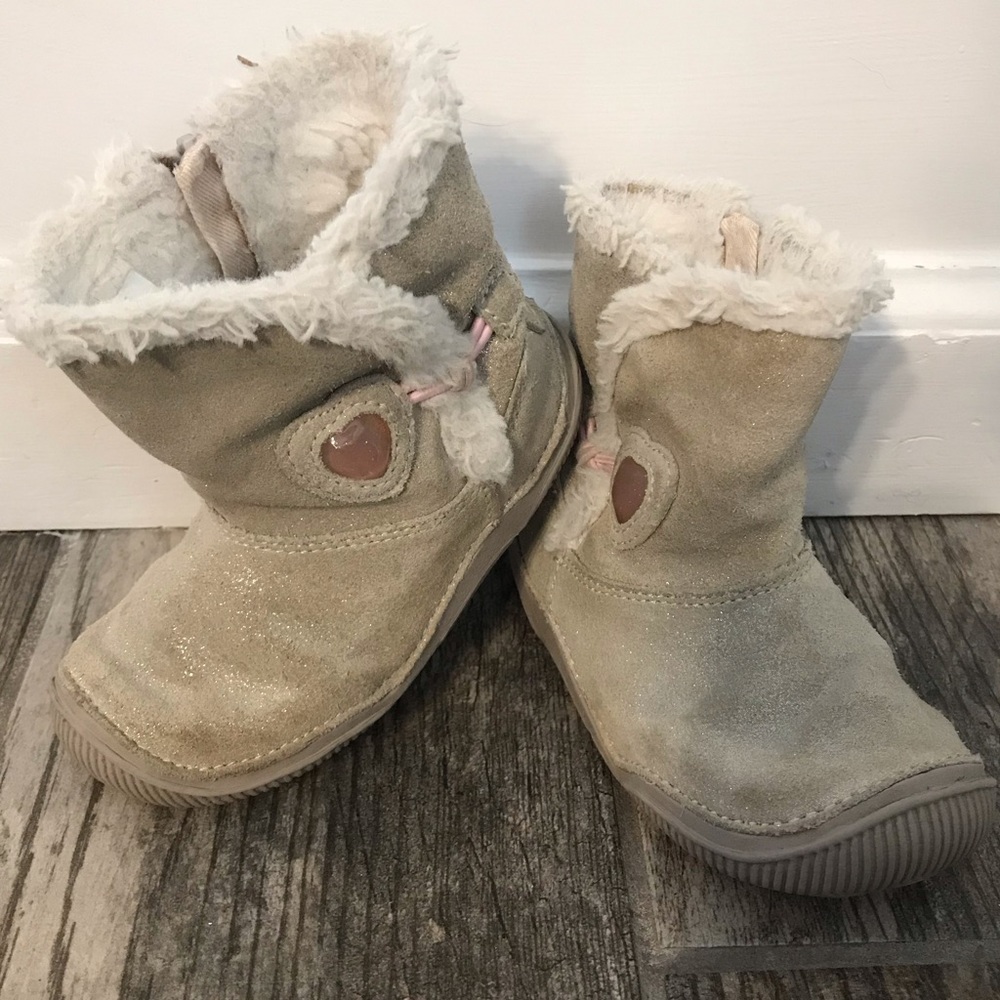 💕 Stride Rite Soft Motions girls winter boots